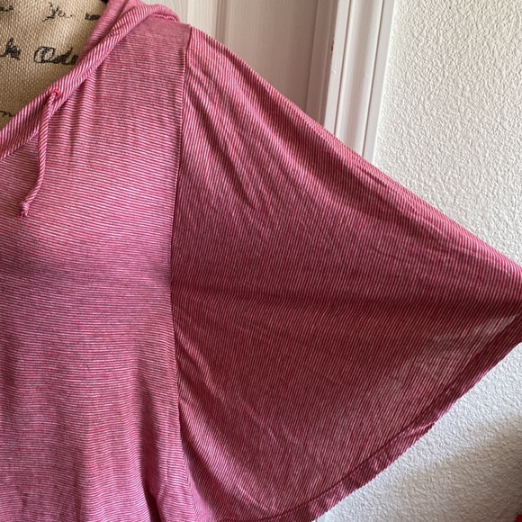 Testament Stripe Hoodie Top-Small - Picture 3 of 6